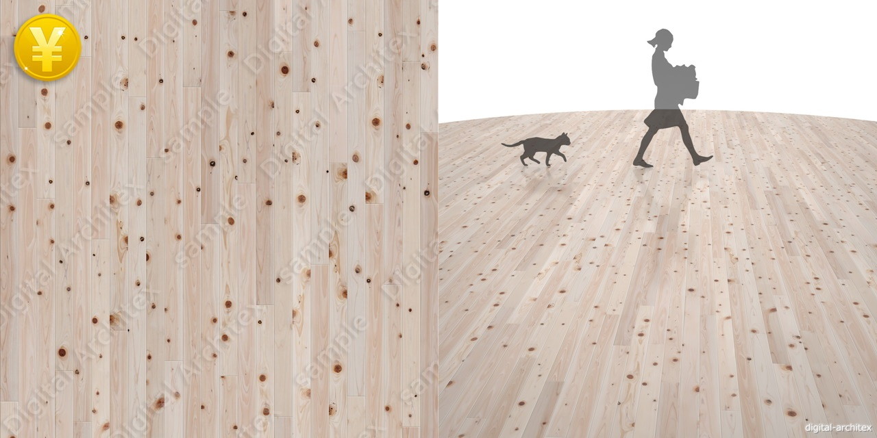 2D,テクスチャー,texture,JPEG,木質,floor,wooden flooring,wood,茶色,brown,桧の乱張り(定尺)のフローリング,木目,節,ひのき,檜,ヒノキ
