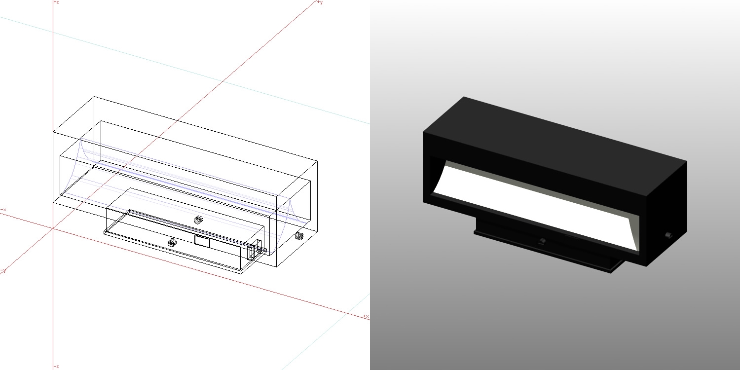 formZ 3D エクステリア 照明器具 門灯