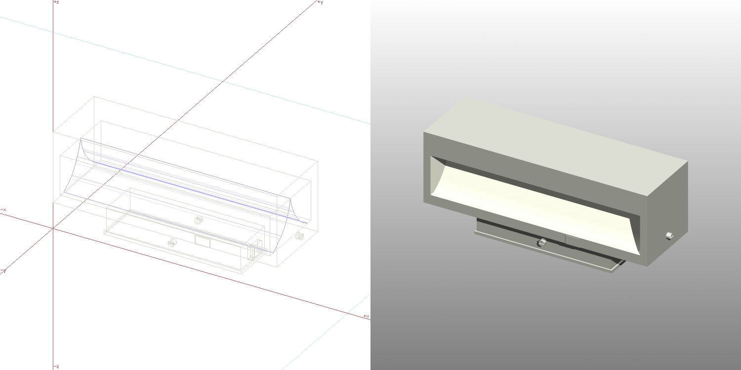 formZ 3D エクステリア 照明器具 門灯