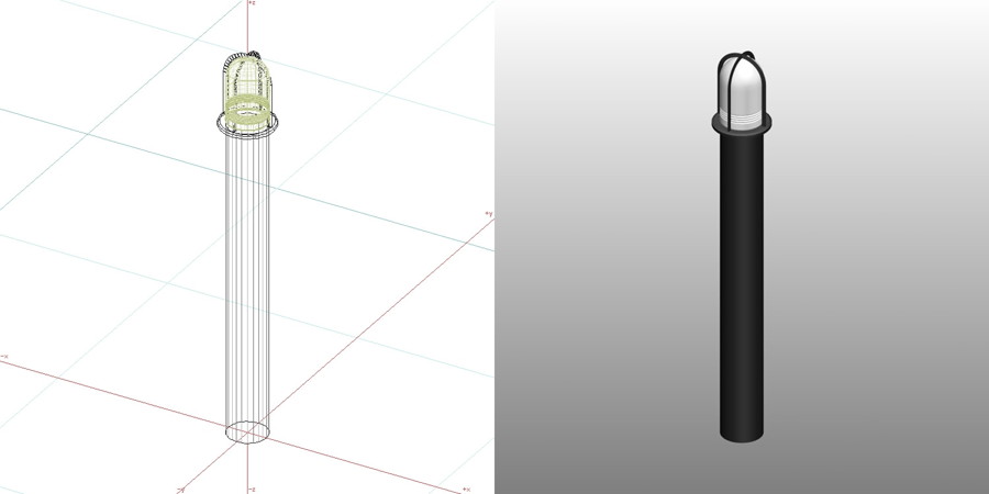 formZ 3D エクステリア 照明器具 ガーデンライト