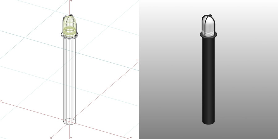 formZ 3D エクステリア 照明器具 ガーデンライト