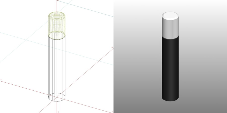 formZ 3D エクステリア 照明器具 ガーデンライト