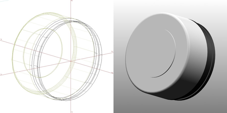 formZ 3D エクステリア 照明器具 ポーチライト