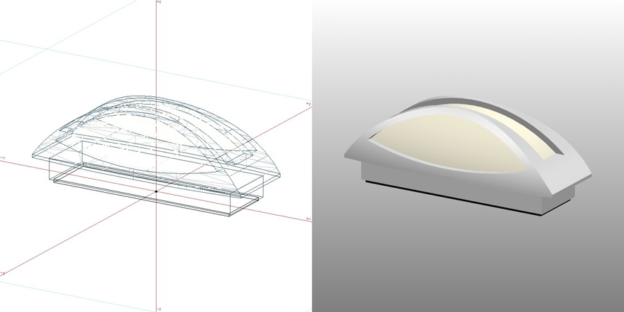 formZ 3D エクステリア 照明器具 門灯