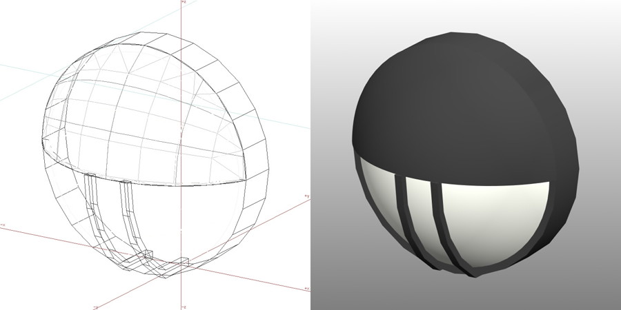 formZ 3D エクステリア 照明器具 ポーチライト