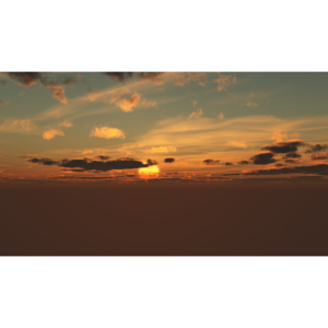 フリーデータ,2D,CG,背景画像,空,夕暮れ,雲,夕陽,夕焼け