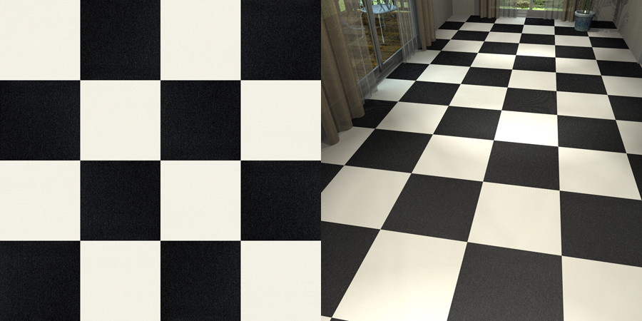 フリーデータ,2D,テクスチャー,JPEG,タイルカーペット,tile,carpet,白,white,黒,black,市松貼り