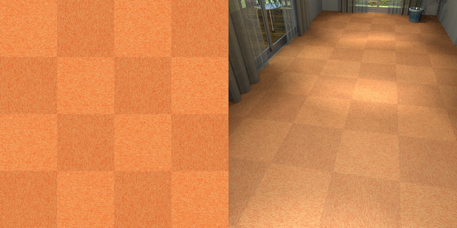 フリーデータ,2D,テクスチャー,texture,JPEG,タイルカーペット,tile,carpet,橙,orange,市松貼り