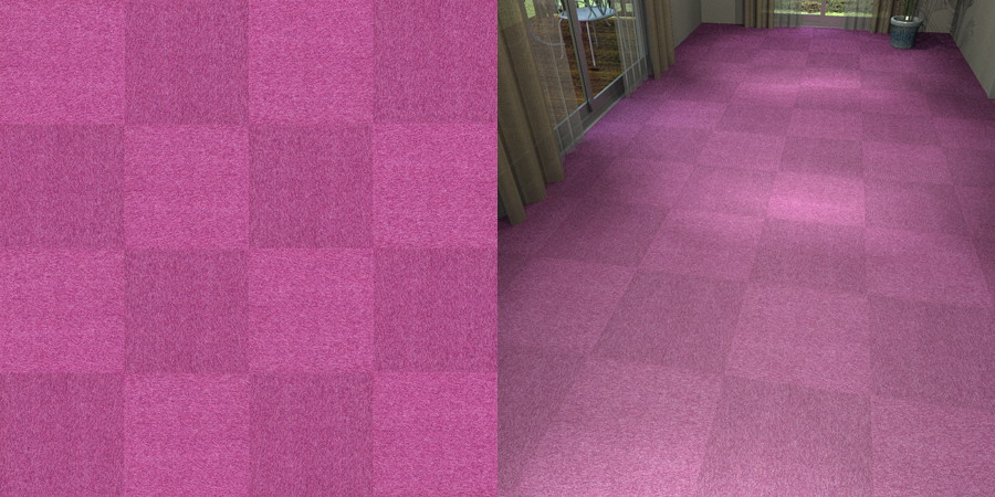 フリーデータ,2D,テクスチャー,texture,JPEG,タイルカーペット,tile,carpet,紫,purple,ピンク,pink,市松貼り