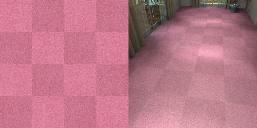 フリーデータ,2D,テクスチャー,texture,JPEG,タイルカーペット,tile,carpet,紫,purple,ピンク,pink,市松貼り