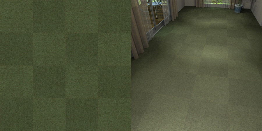 フリーデータ,2D,テクスチャー,texture,JPEG,タイルカーペット,tile,carpet,緑,green,市松貼り