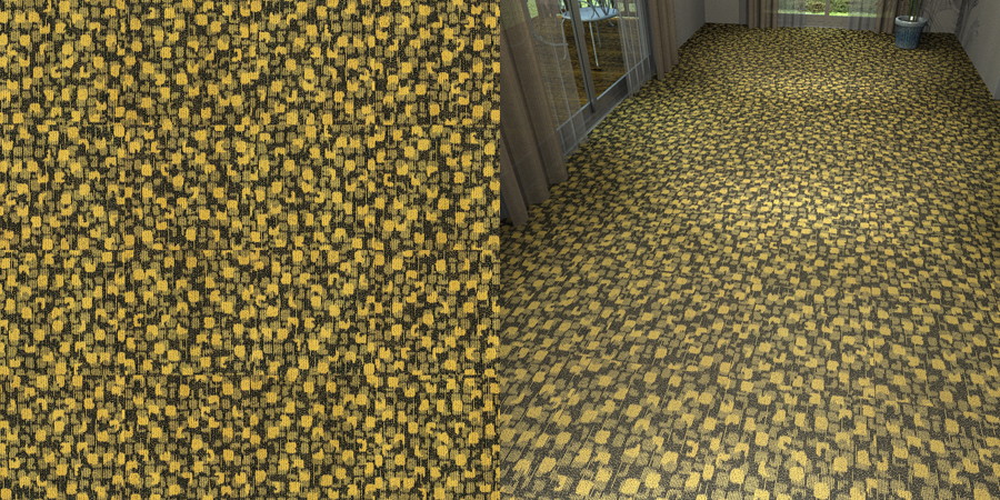 フリーデータ,2D,テクスチャー,texture,JPEG,タイルカーペット,tile,carpet,模様,pattern,黄色,yellow,流し貼り