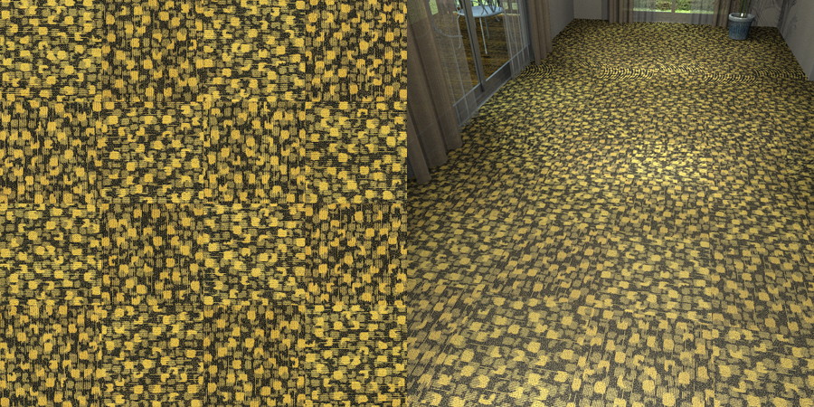 フリーデータ,2D,テクスチャー,texture,JPEG,タイルカーペット,tile,carpet,模様,pattern,黄色,yellow,市松貼り