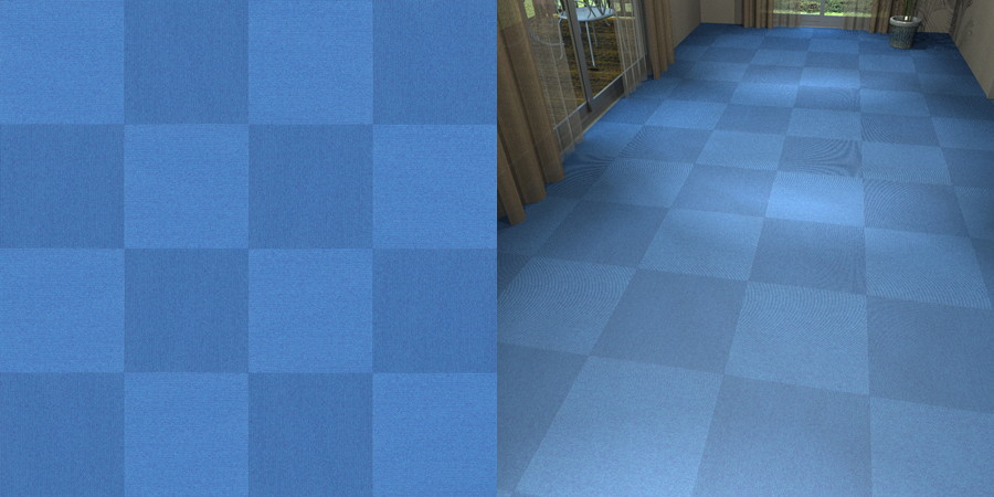 フリーデータ,2D,テクスチャー,texture,JPEG,タイルカーペット,tile,carpet,青,ブルー,blue,市松貼り
