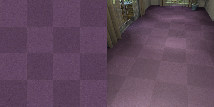 フリーデータ,2D,テクスチャー,texture,JPEG,タイルカーペット,tile,carpet,紫,purple,市松貼り