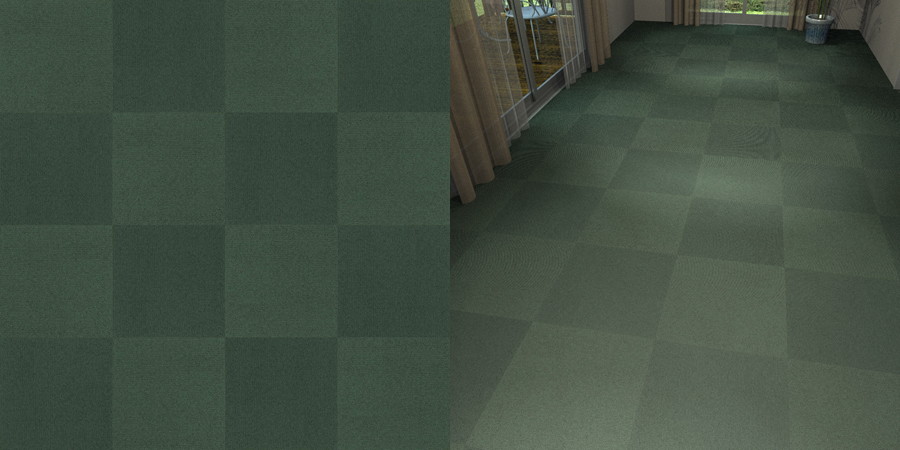 フリーデータ,2D,テクスチャー,texture,JPEG,タイルカーペット,tile,carpet,緑,green,市松貼り