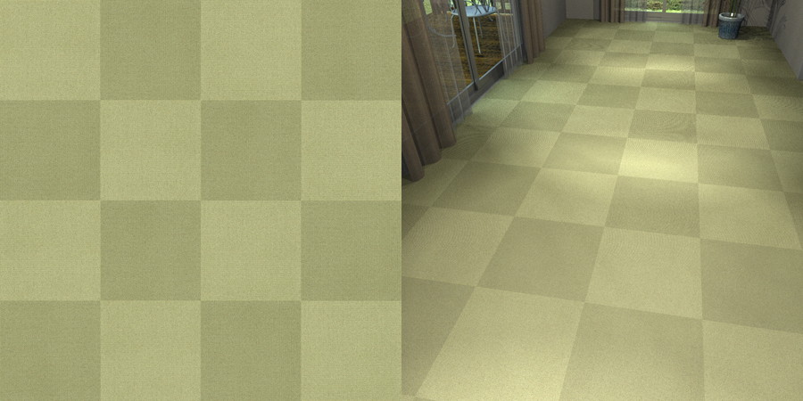 フリーデータ,2D,テクスチャー,texture,JPEG,タイルカーペット,tile,carpet,緑,green,市松貼り