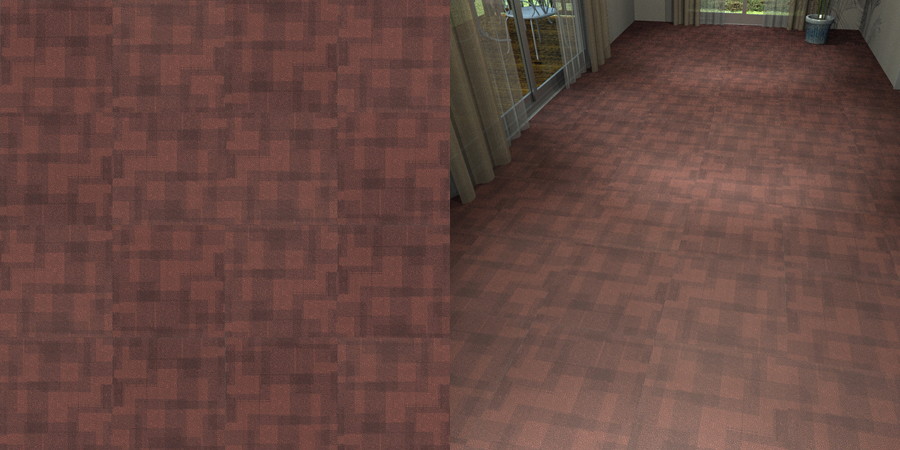 フリーデータ,2D,テクスチャー,texture,JPEG,タイルカーペット,tile,carpet,模様,pattern,茶色,brown,流し貼り