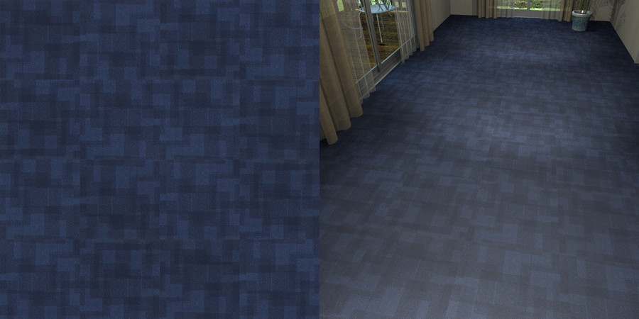 フリーデータ,2D,テクスチャー,texture,JPEG,タイルカーペット,tile,carpet,模様,pattern,青色,blue,流し貼り