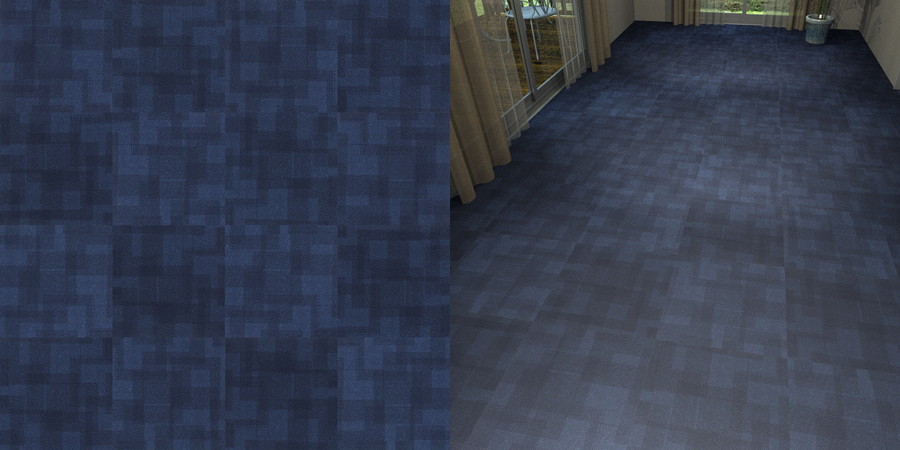 フリーデータ,2D,テクスチャー,texture,JPEG,タイルカーペット,tile,carpet,模様,pattern,青色,blue,市松貼り