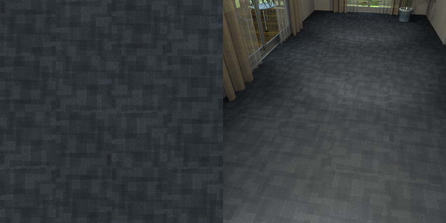 フリーデータ,2D,テクスチャー,texture,JPEG,タイルカーペット,tile,carpet,模様,pattern,黒色,black,流し貼り