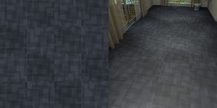 フリーデータ,2D,テクスチャー,texture,JPEG,タイルカーペット,tile,carpet,模様,pattern,黒色,black,市松貼り