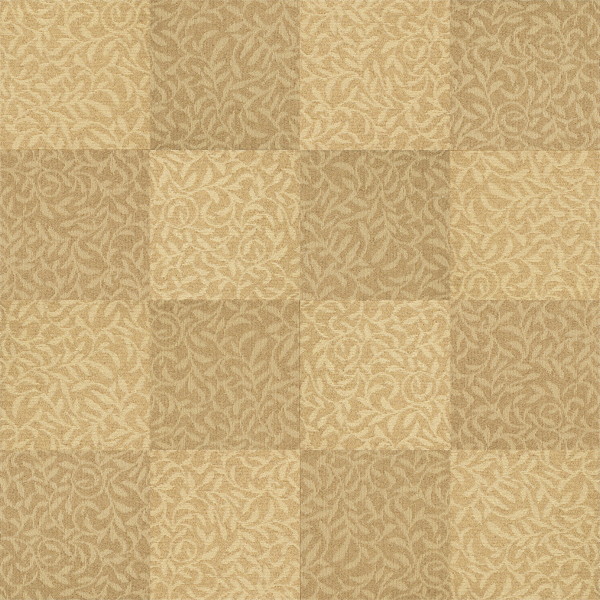 CAD,フリーデータ,2D,テクスチャー,texture,JPEG,タイルカーペット,tile,carpet,模様,植物柄,botanical pattern,茶色,brown,市松貼り