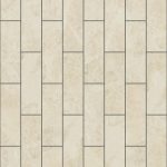 【タイル】象牙色の石タイル (馬目地)【テクスチャー】 tile_0086