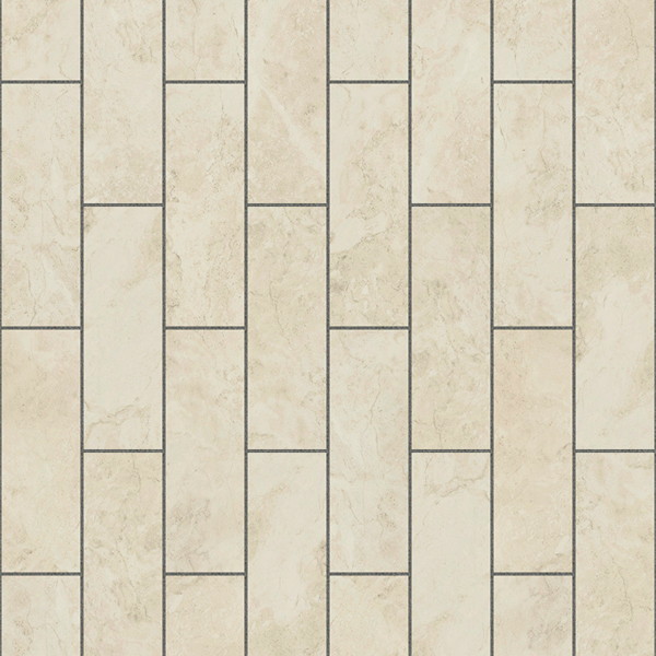 タイル 象牙色の石タイル 馬目地 テクスチャー Tile 0086