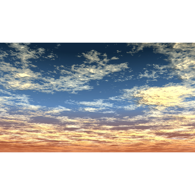 フリーデータ,2D,CG,背景画像,空,夕暮れ,雲,夕焼け,sky,clouds