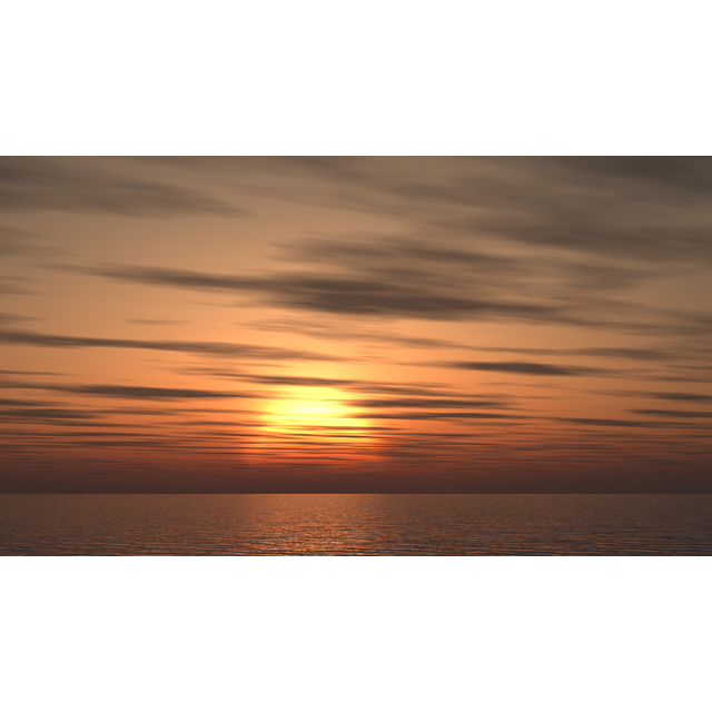 フリーデータ,2D,CG,背景画像,空,夕暮れ,雲,夕焼け,夕陽,太陽,sky,clouds,sunset,海,sea