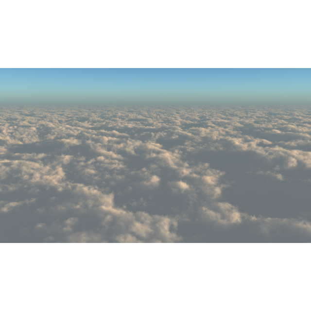 Cg 雲海を望む空 背景画像 Sky 0015