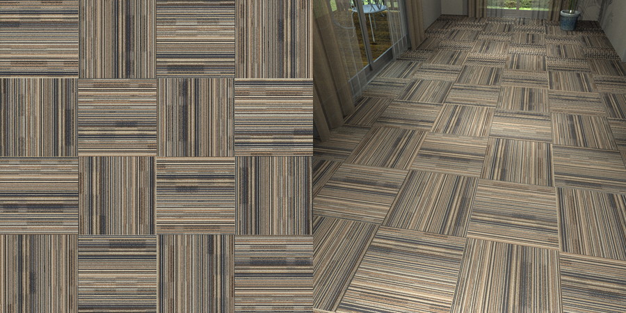 フリーデータ,2D,テクスチャー,texture,JPEG,タイルカーペット,tile,carpet,ストライプ,stripe,茶色,brown,市松貼り,サンゲツ,カーペットタイル,sangetsu,DT3057