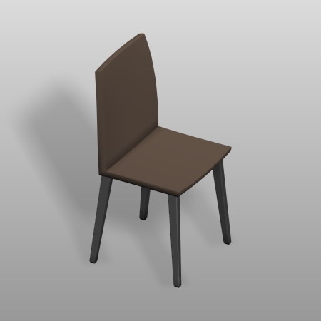 formZ 3D インテリア 家具 椅子 ダイニングチェア interior furniture dining chair 食堂