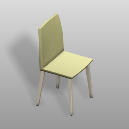 formZ 3D インテリア 家具 椅子 ダイニングチェア interior furniture dining chair 食堂