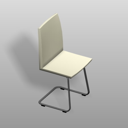 formZ 3D インテリア 家具 椅子 ダイニングチェア interior furniture dining chair 食堂
