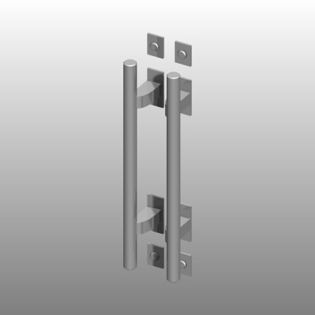 formZ 3D 建築 扉 door ドアハンドル プッシュプルハンドル handle