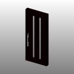【扉】片開きの 玄関ドア 1024【formZ】 door_0012