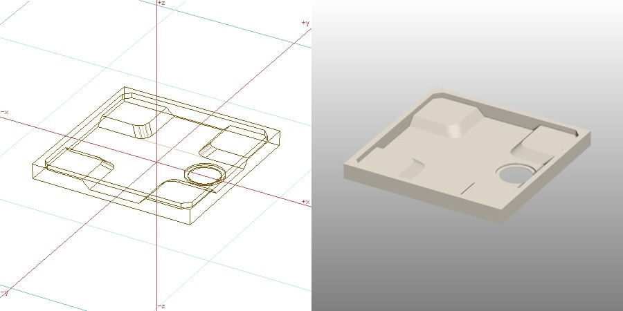 formZ 3D インテリア 洗面脱衣室 洗濯パン laundry