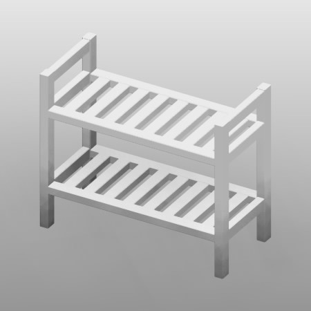 formZ 3D インテリア 家具 棚 ラック interior furniture rack shelf