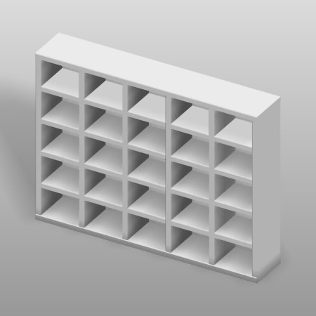 formZ 3D インテリア 家具 棚 ラック interior furniture rack shelf