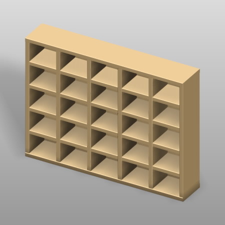 formZ 3D インテリア 家具 棚 ラック interior furniture rack shelf