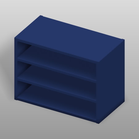 formZ 3D インテリア 家具 棚 ラック interior furniture rack shelf
