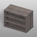 【家具】木製の棚（背板なし）【formZ】 rack_0031
