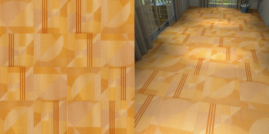 フリーデータ,2D,テクスチャー,texture,JPEG,タイルカーペット,tile,carpet,ストライプ,stripe,橙色,オレンジ色,orange,流し貼り,サンゲツ,カーペットタイル,sangetsu,DT3903