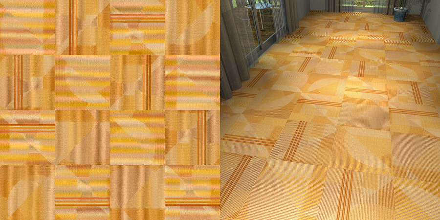 フリーデータ,2D,テクスチャー,texture,JPEG,タイルカーペット,tile,carpet,ストライプ,stripe,橙色,オレンジ色,orange,市松貼り,サンゲツ,カーペットタイル,sangetsu,DT3903