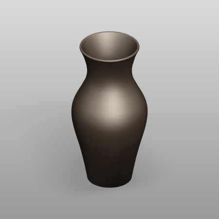 formZ 3D インテリア interior 家具 furniture 雑貨 miscellaneous goods 花瓶 フラワーベース flower vase