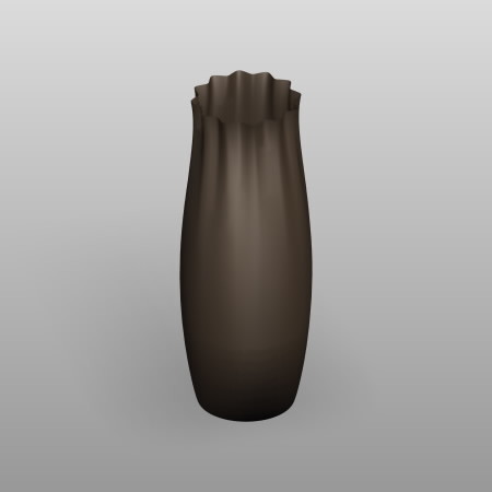 formZ 3D インテリア interior 家具 furniture 雑貨 miscellaneous goods 花瓶 フラワーベース flower vase