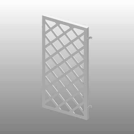 formZ 3D 建築 窓 window fence 面格子