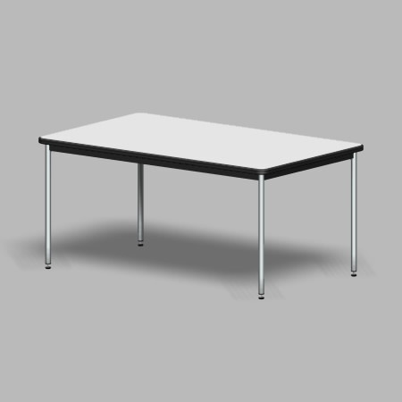 formZ 3D インテリア 家具 机 打合せテーブル 会議テーブル ミーティングテーブル interior furniture dining meeting table